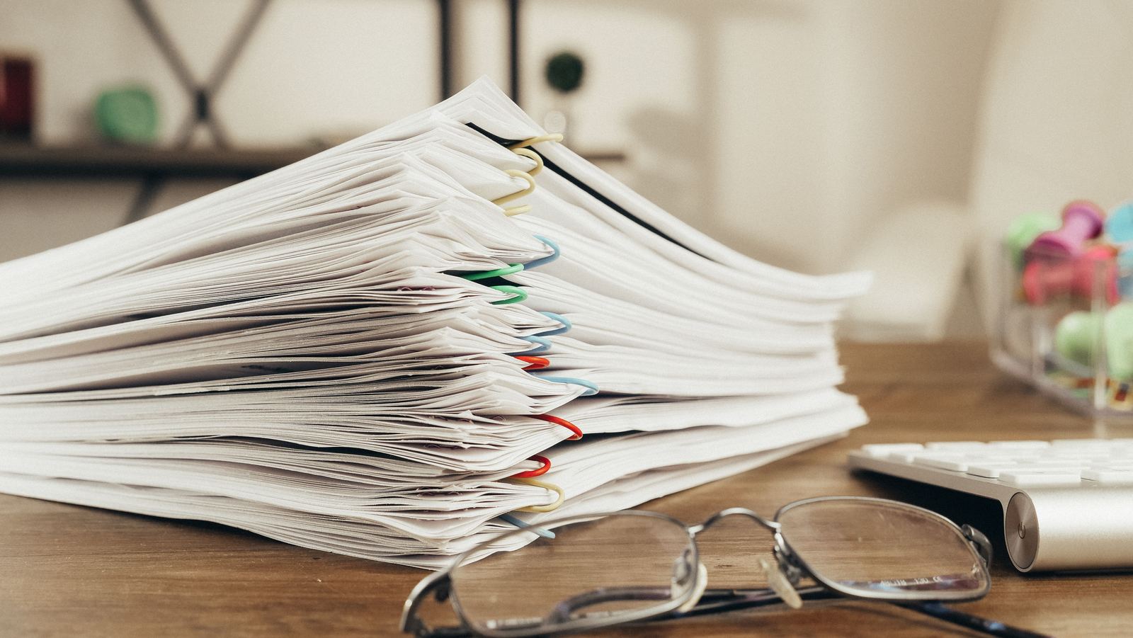 Documentación preparada para revisar un proceso de relocation