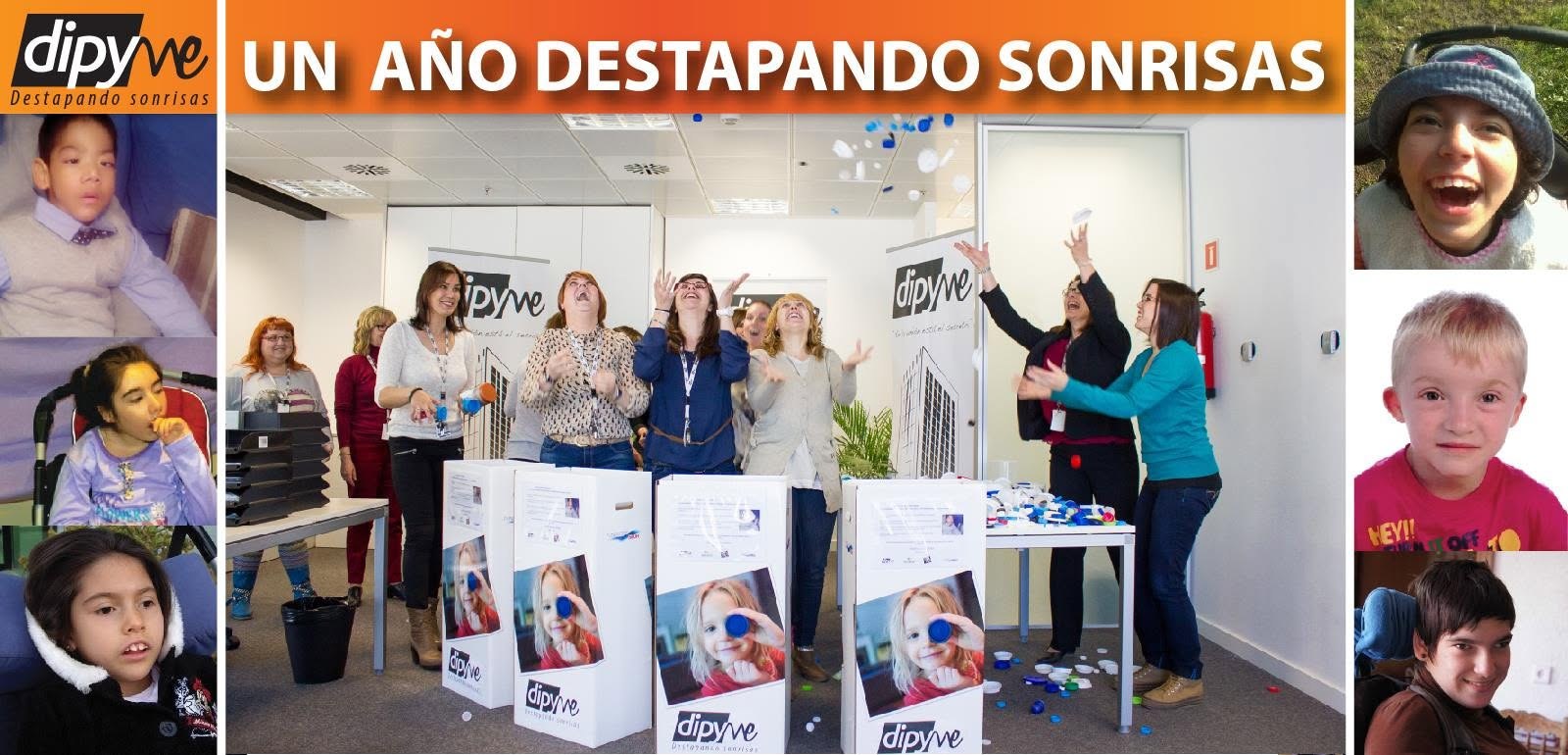 Acción de la iniciativa social Destapando sonrisas